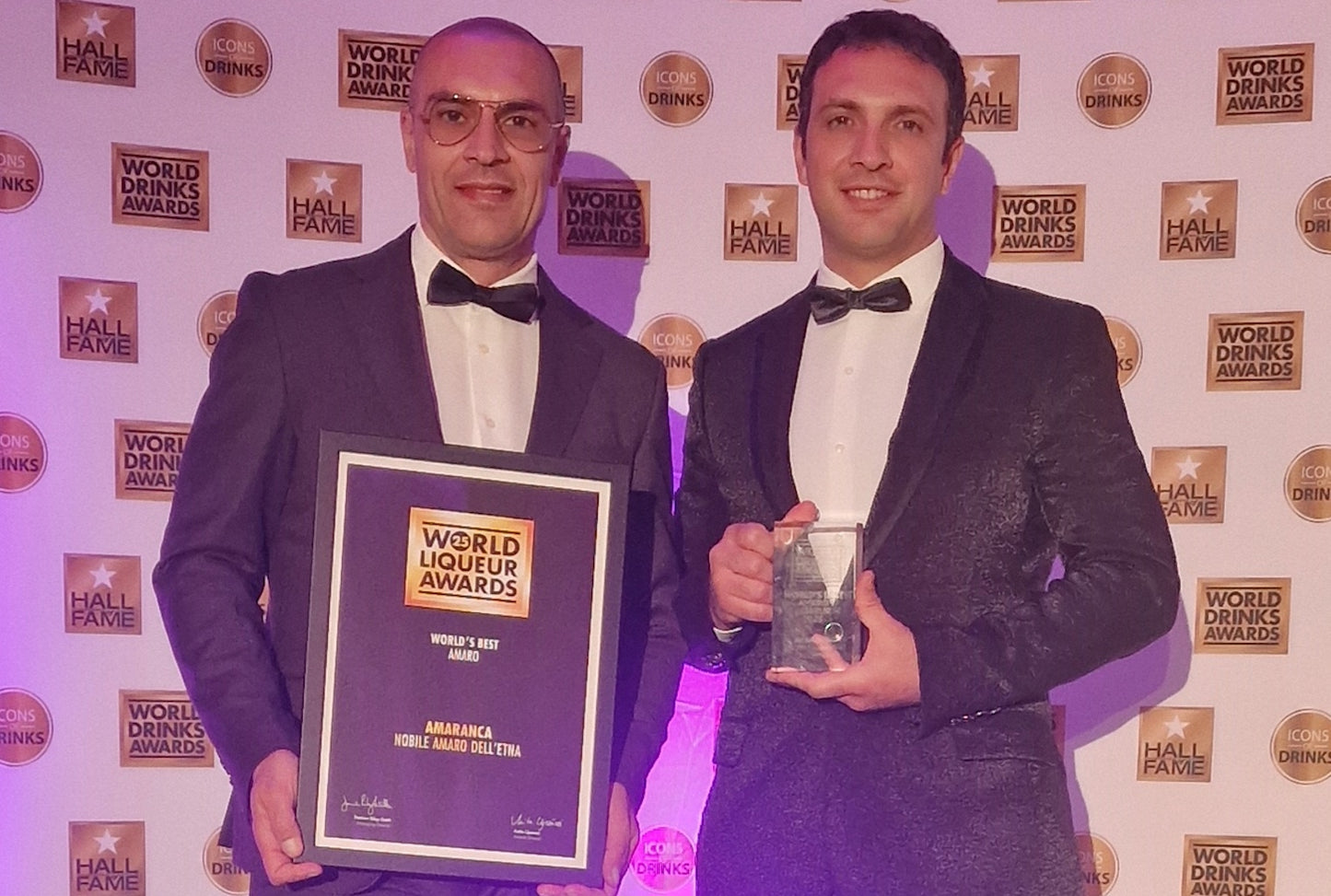 I fratelli Antonello e Marco Romeo premiati a Londra per Amaranca. Anno 2025