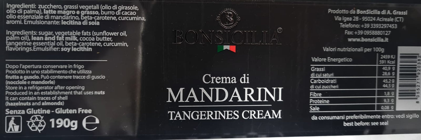 Crema al Mandarino - Etnaly - shop
