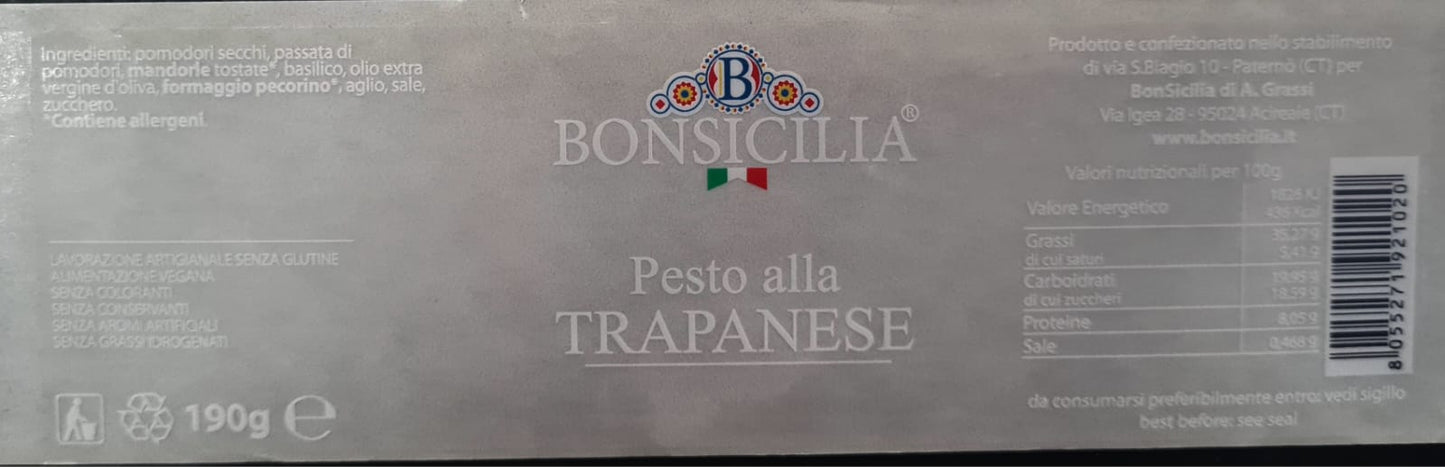 Pesto alla Trapanese - Etnaly - shop