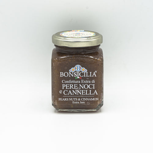confettura extra pere noci cannella acireale etna sicilia 