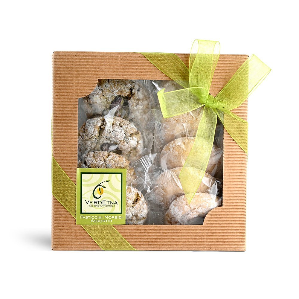 Pasticcini Morbidi al Pistacchio e Mandorla - Etnaly - shop