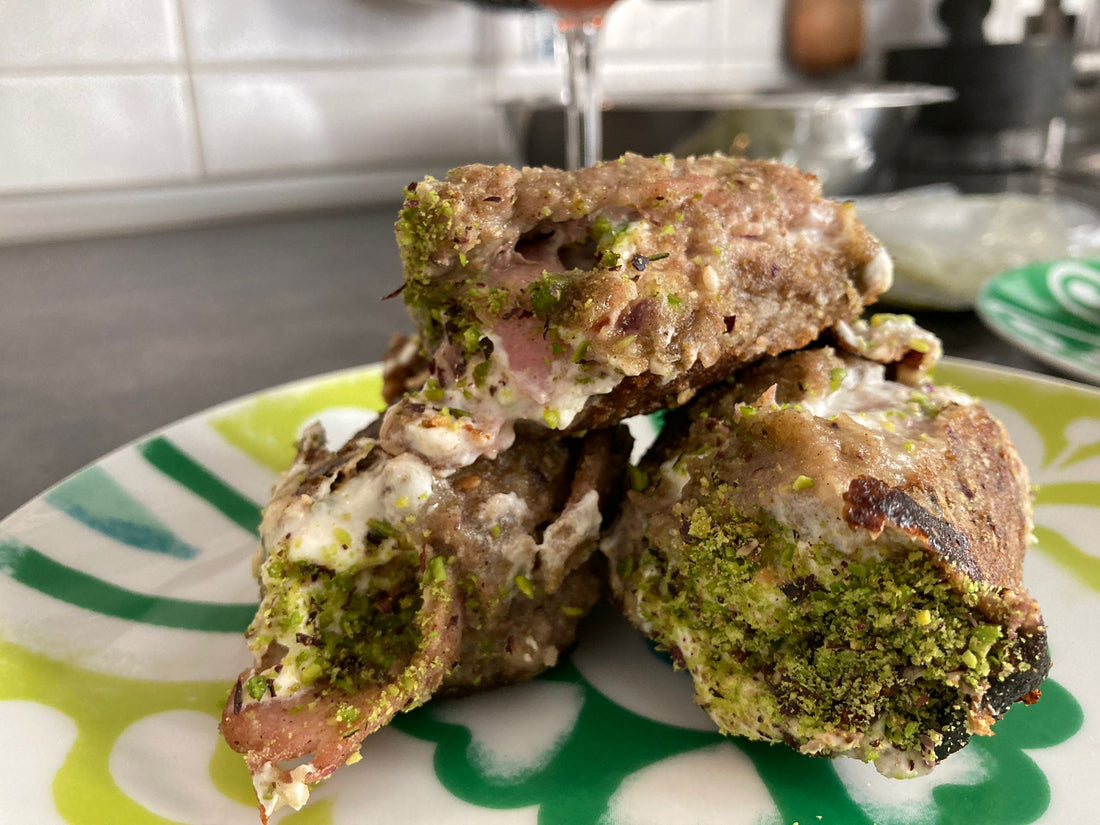 Involtini al Pistacchio, Philadelphia e Prosciutto - Etnaly-shop