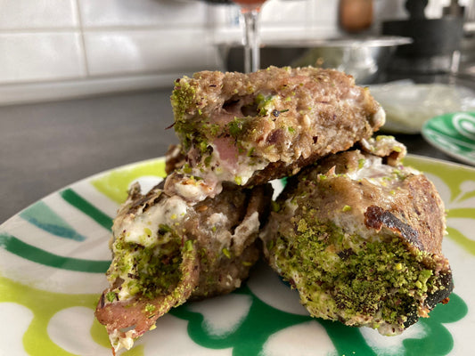 Involtini al Pistacchio, Philadelphia e Prosciutto - Etnaly-shop