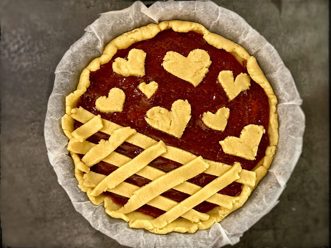 La Crostata di Confettura di Fragole e Fragoline dell'Etna - Etnaly-shop