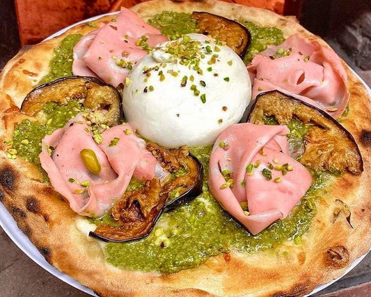 La Pizza al Pistacchio e Mortadella - Etnaly-shop
