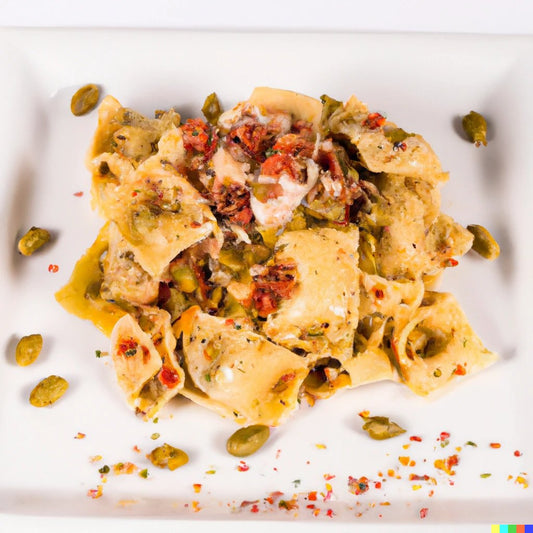 Paccheri con Tonno, Capperi e Pomodorini Secchi - Etnaly-shop