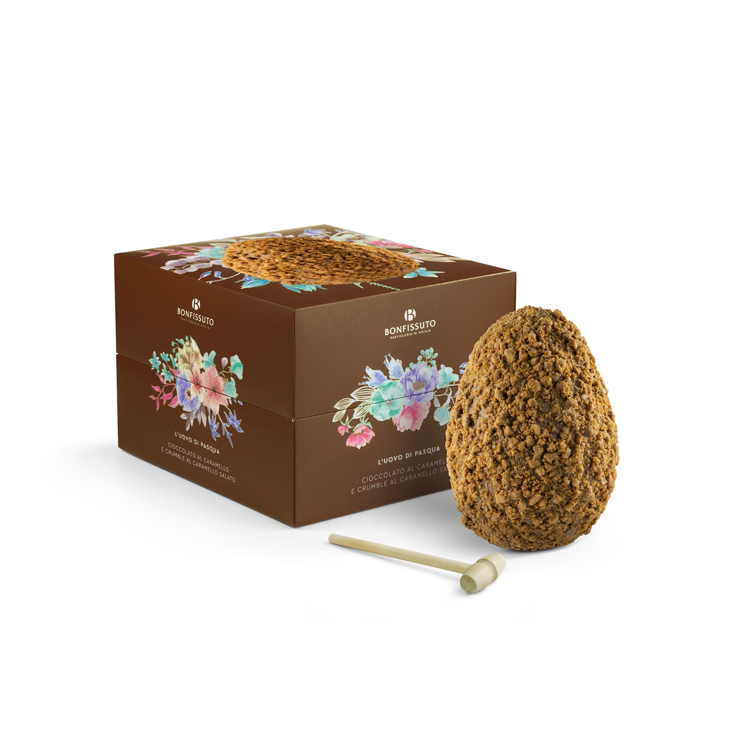 uovo di cioccolato al caramello salato