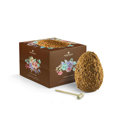 uovo di cioccolato al caramello salato
