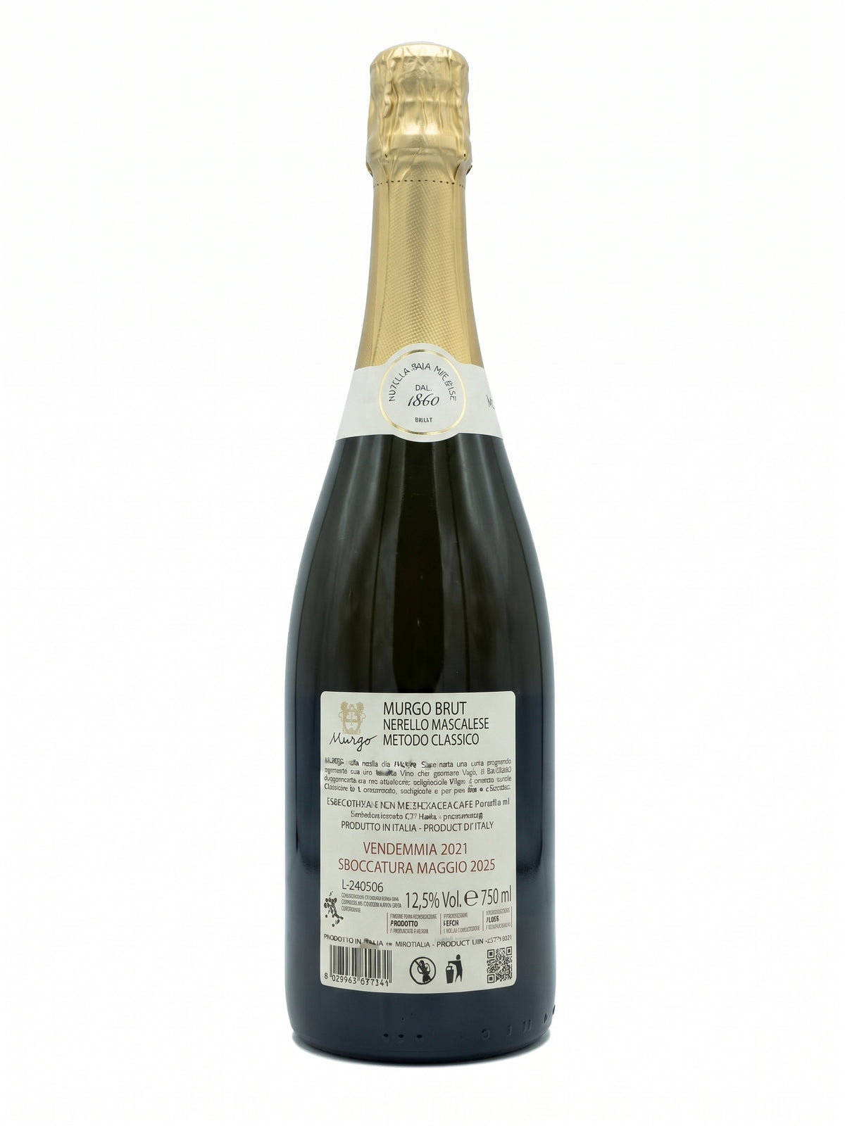 Etichetta Murgo Etna Blanc de Noir