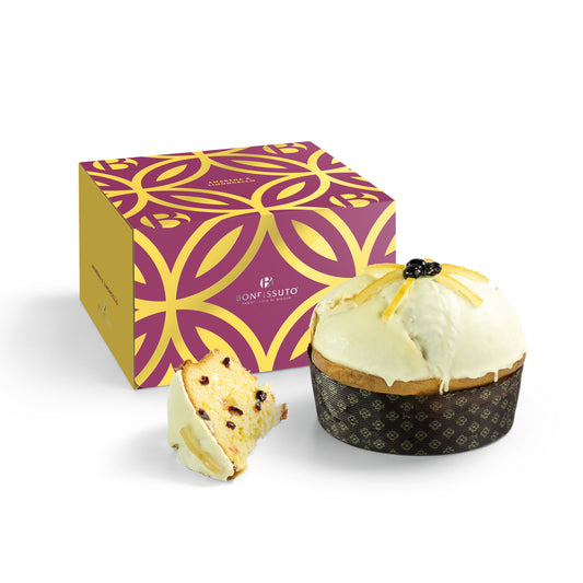 Panettone artigianale all'amarena e limoncello
