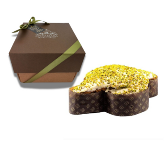 Colomba Artigianale con Crema all'Amaro Spinamara