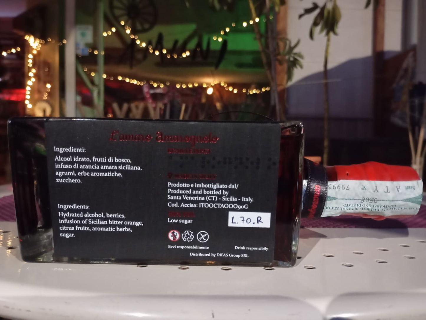 Amaro Amarognolo - Etnaly - shop