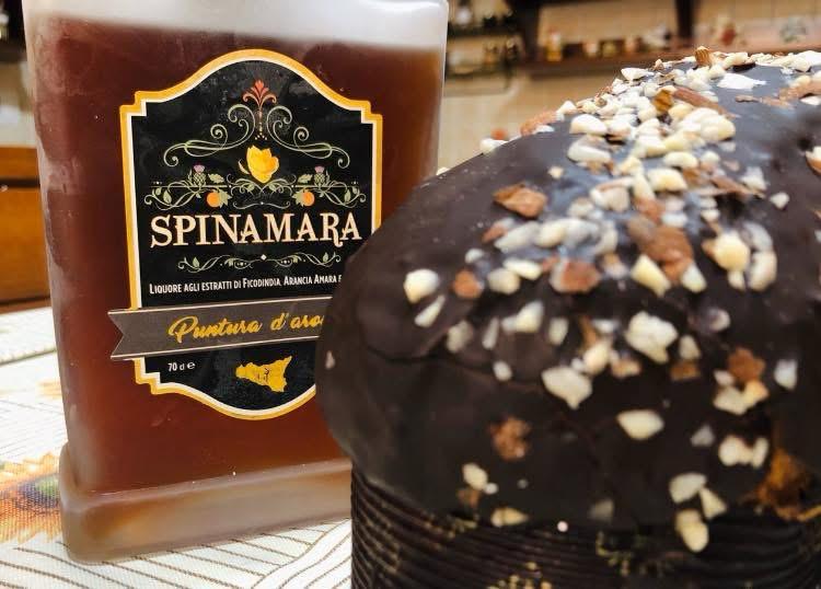 Colomba Artigianale con Crema all'Amaro Spinamara - Etnaly - shop