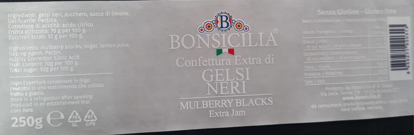 Confettura Extra di Gelsi Neri - Etnaly - shop