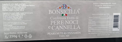 Confettura Extra di Pere Noci e Cannella - Etnaly - shop