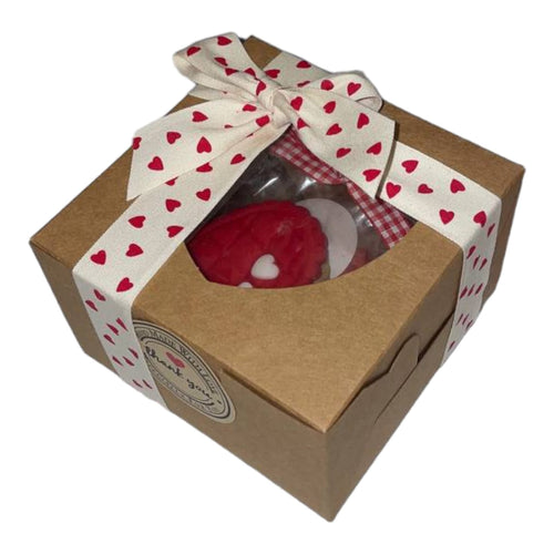 Confezione Regalo Biscotti Cuore San Valentino - Etnaly - shop