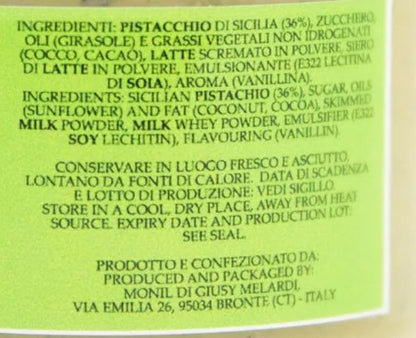 Crema Spalmabile di Pistacchio Siciliano 190g - Etnaly - shop