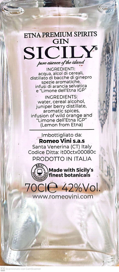 Gin Sicily - Etnaly - shop