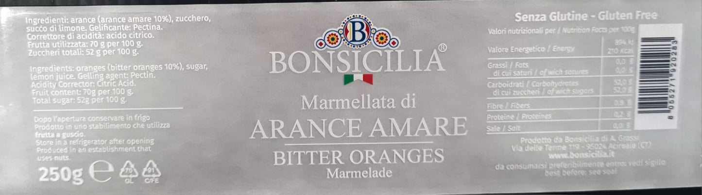 Marmellata di Arance Amare - Etnaly - shop