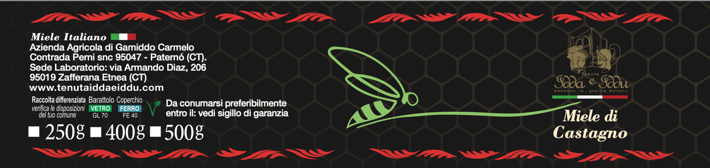 Miele di Castagno - Etnaly - shop