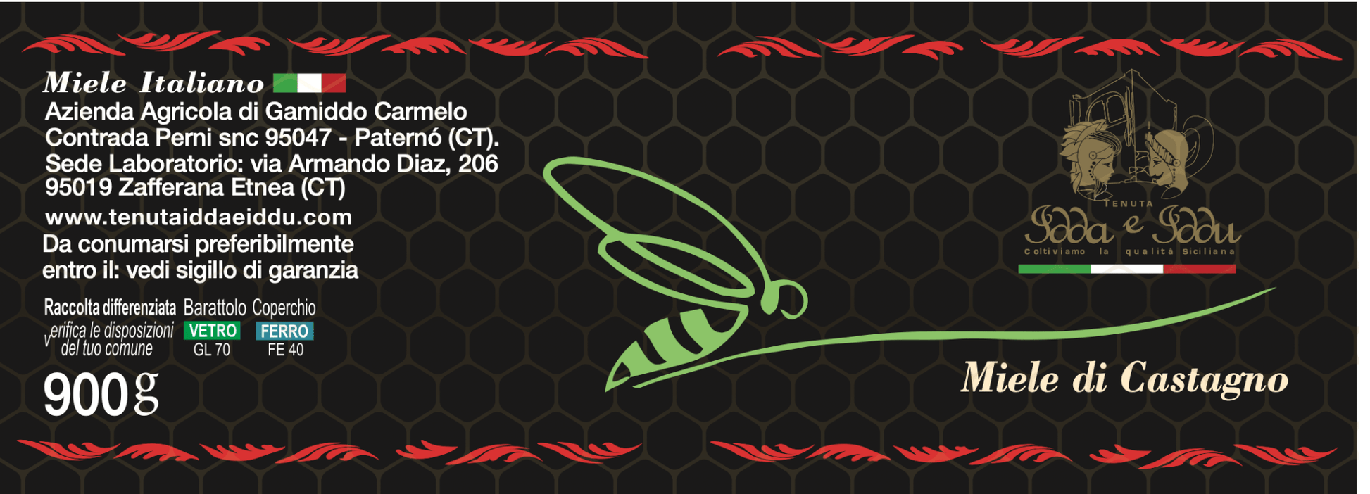 Miele di Castagno - Etnaly - shop