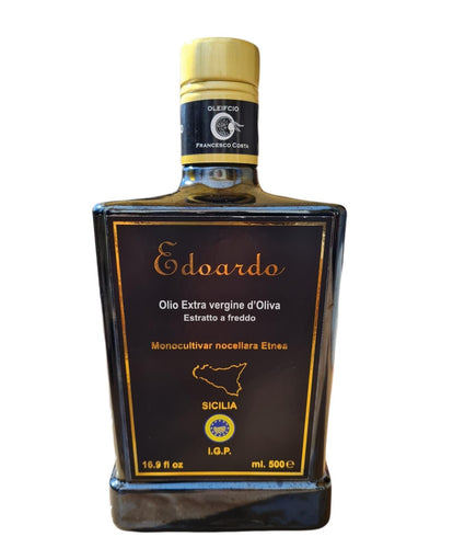 Olio Evo Monocultivar Nocellara dell'Etna Estratto a freddo IGP - Edoardo - Etnaly - shop