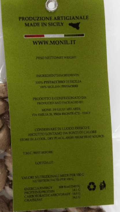 Pistacchio di Sicilia in Guscio - Etnaly - shop