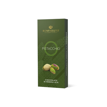 Cioccolato di Modica IGP al pistacchio
