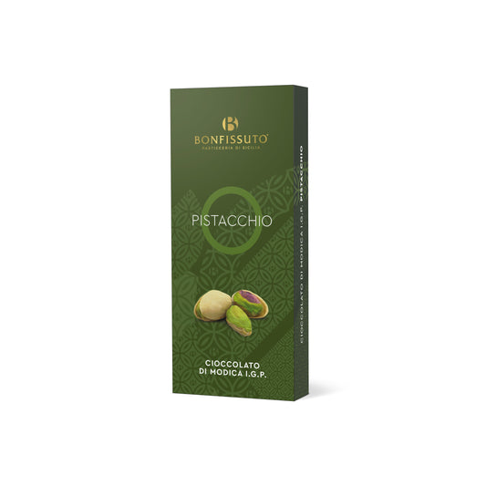 Cioccolato di Modica IGP al pistacchio