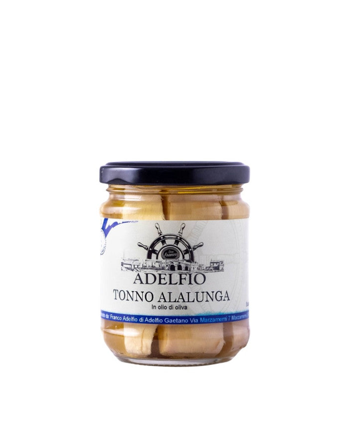 Tonno alalunga in olio d'Oliva Adelfio