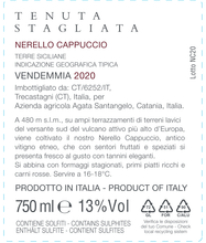 Carica l&#39;immagine nel visualizzatore di Gallery, Vino Nerello Cappuccio Rosso IGT Terre Siciliane - Etnaly - shop
