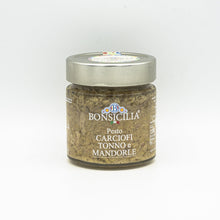 Carica l&#39;immagine nel visualizzatore di Gallery, Pesto di Carciofi Tonno e Mandorle - Etnaly - shop
