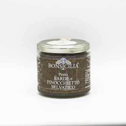 Pesto Sarde e Finocchietto Selvatico - Etnaly - shop